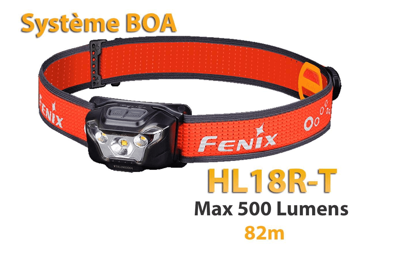 Fenix HL18R-T - frontale pour le trail running - 500 lumens – Revendeur  Officiel Lampes FENIX depuis 2008