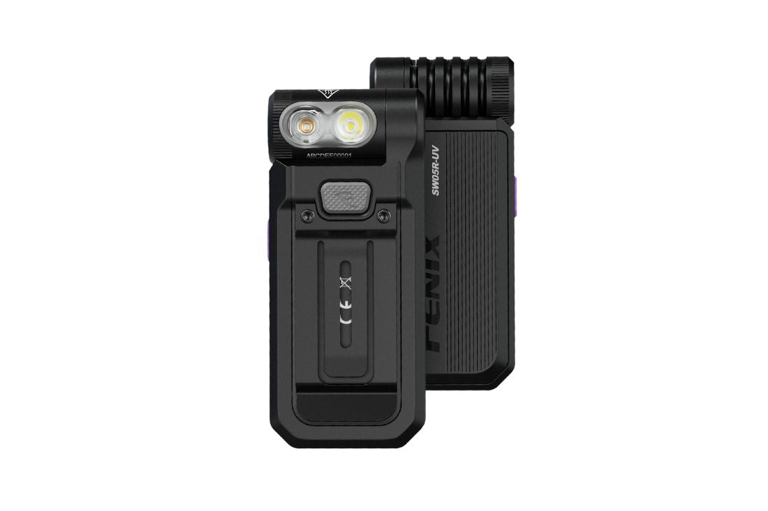 Fenix SW05R-UV - Lampe de poche rechargeable compact - 150 lumens