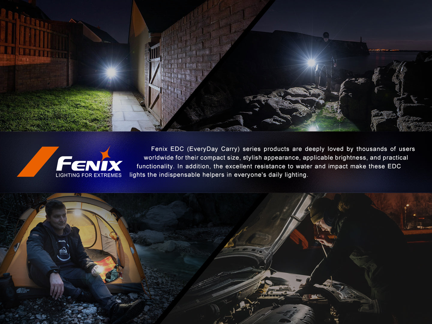 Fenix E28R V2.0 - 1700 lumens - rechargeable USB-C - pack complet