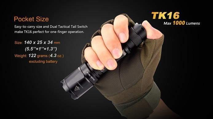 Fenix TK16 - 1000 Lumens Site Officiel FENIX® - Votre boutique en ligne Fenix®