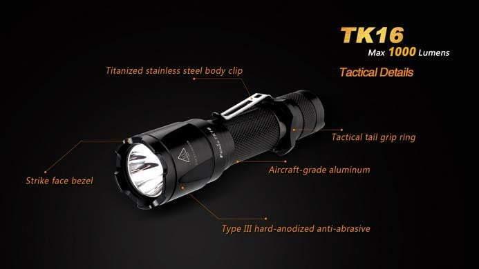 Fenix TK16 - 1000 Lumens Site Officiel FENIX® - Votre boutique en ligne Fenix®