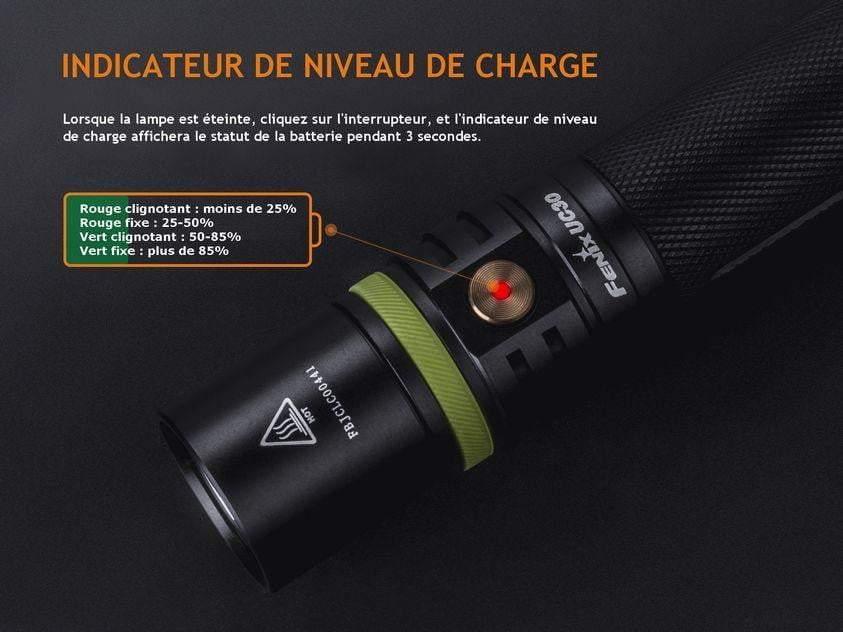 Fenix UC30 édition 2017 - 1000 Lumens rechargeable Site Officiel FENIX® - Votre boutique en ligne Fenix®