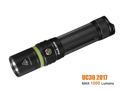 Fenix UC30 édition 2017 - 1000 Lumens rechargeable Site Officiel FENIX® - Votre boutique en ligne Fenix®