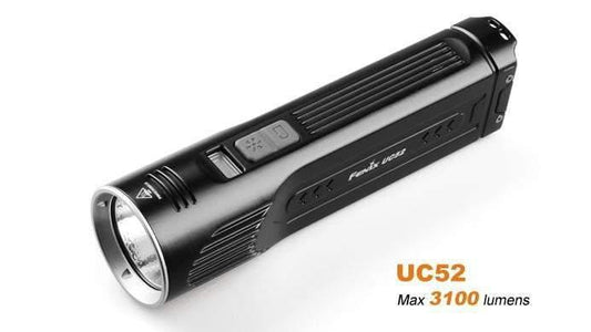 Fenix UC52 - lampe puissante, rechargeable et étanche avec écran OLED - 3100 Lumens Site Officiel FENIX® - Votre boutique en ligne Fenix®