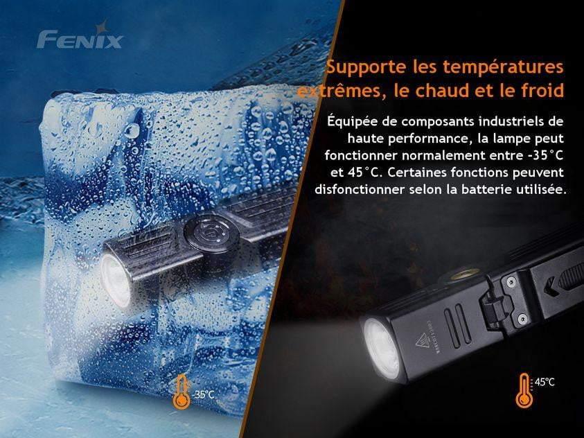 Fenix WT25R lampe professionnelle rechargeable à tête pivotante - 1000 –  Revendeur Officiel Lampes FENIX depuis 2008